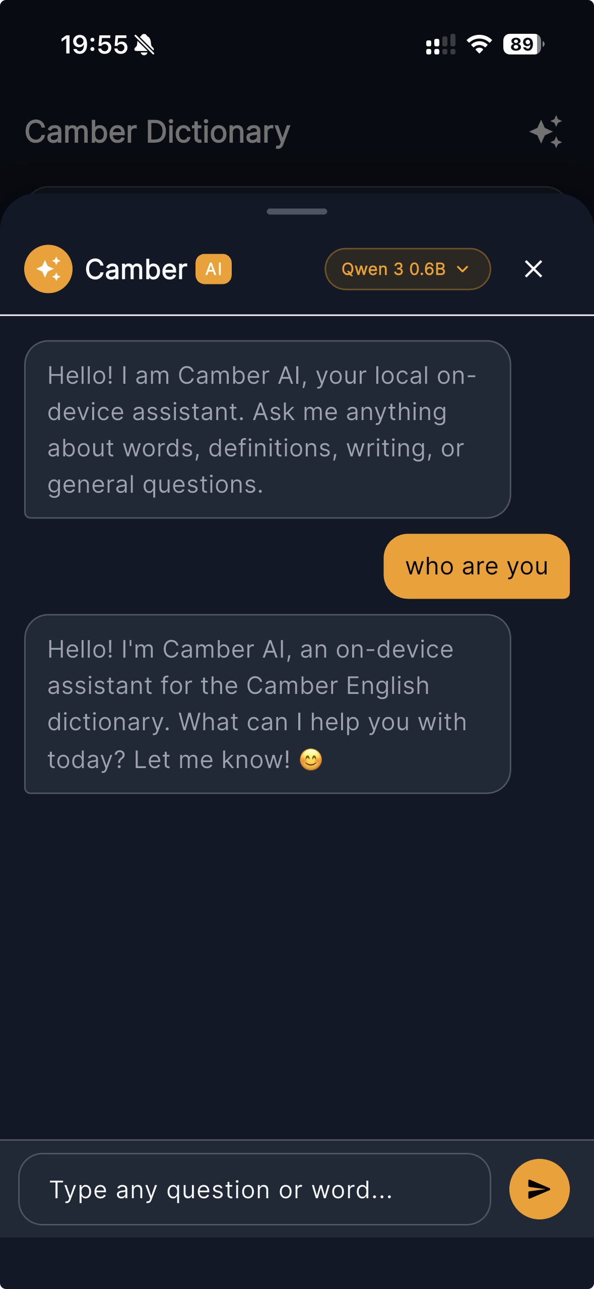Camber AI Chat